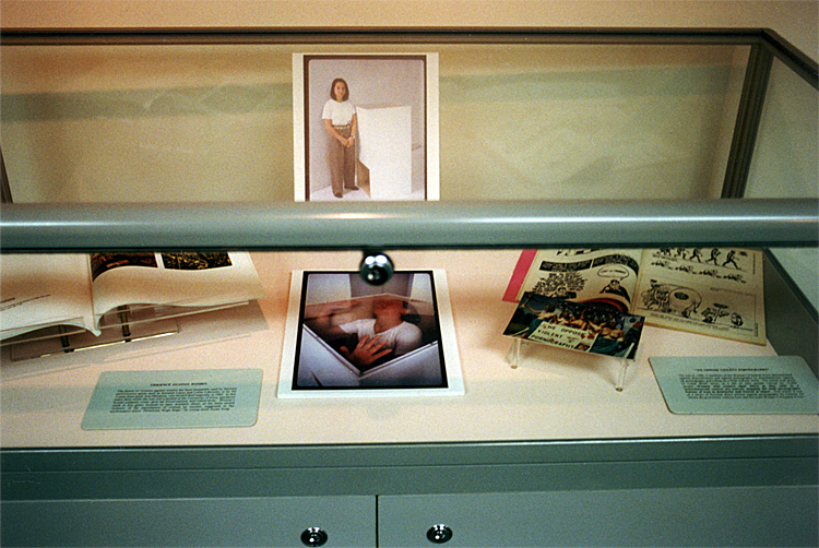 Suran Song, Minimum Wage Rage: Hit the Glass Ceiling Exhibit View, 1994