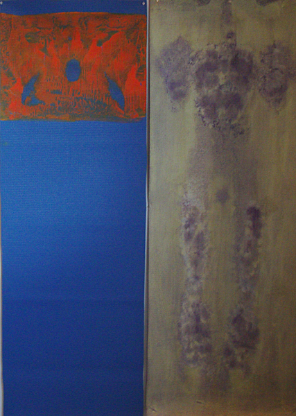 Yoga Body Prints on Yoga Mats